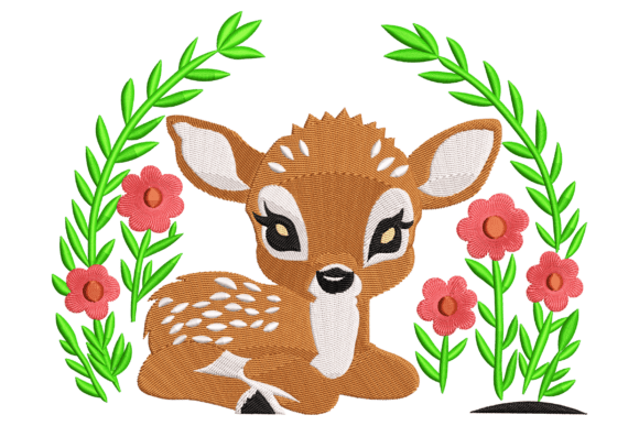 Baby Deer Flower: A Seasonal Embroidery Review