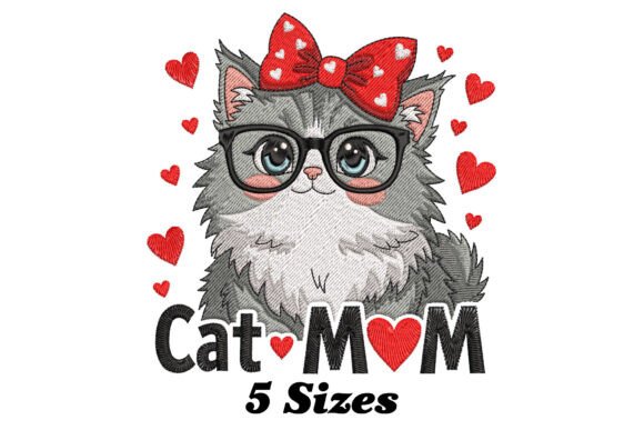 Cat Mom Embroidery Review for Boutique Apparel