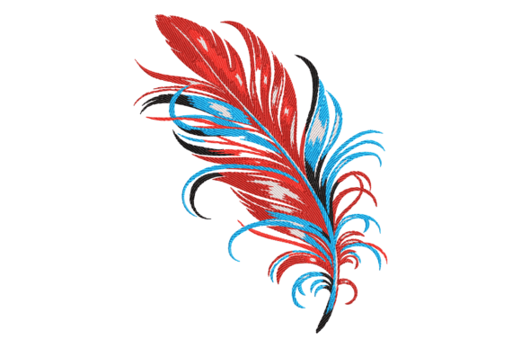 Colorful Feather: A Boho Embroidery Review for Etsy Sellers