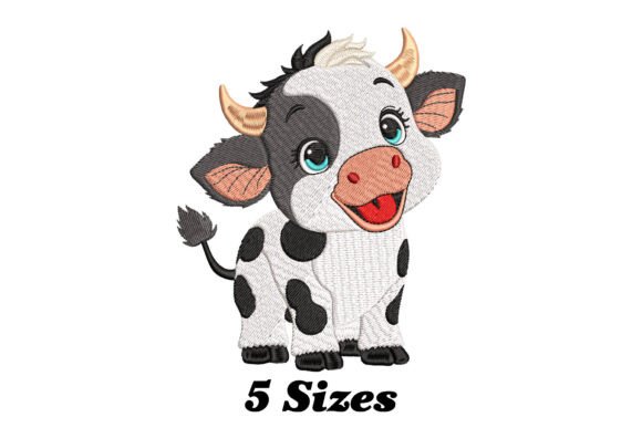 Cute Cow Embroidery: A Designer’s Review for Personalized Gifts