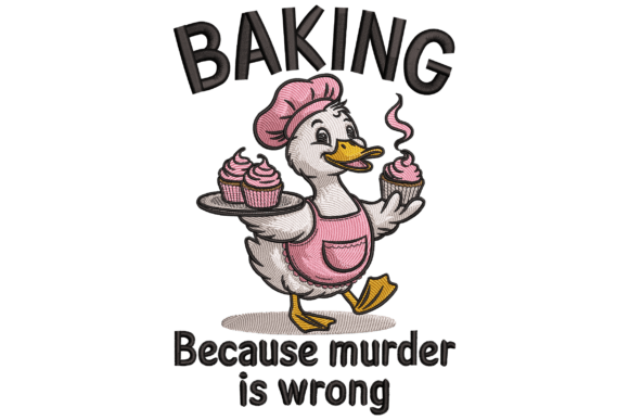 Funny Baking Duck: A Whimsical Embroidery Review
