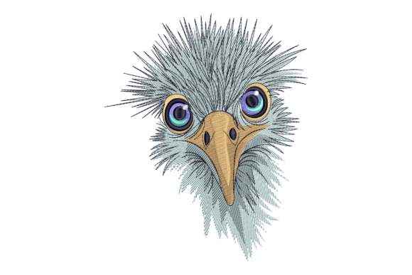 Funny Bird Face: A Quirky Holiday Embroidery Review