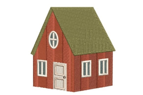 Rustic Red House: A Farmhouse Embroidery Review